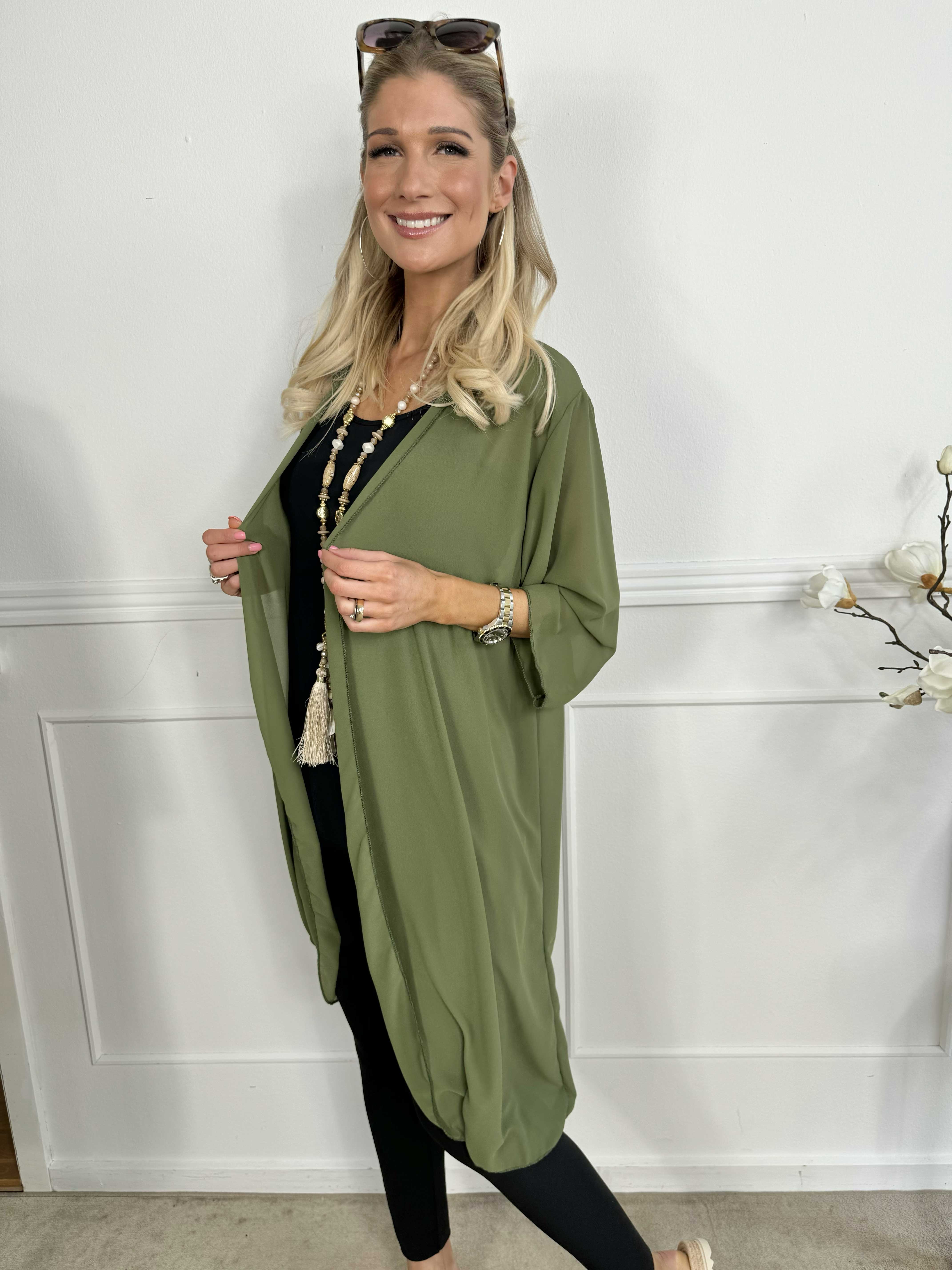 Christina - Let semitransparent cardigan